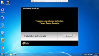 Norton Internet Security 2012 Removal Tests  Part1 [upl. by Joel]