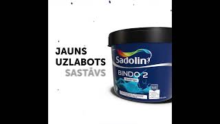 Sadolin Bindo 2 Jauns un uzlabots Bindo sastāvs [upl. by Attevad]