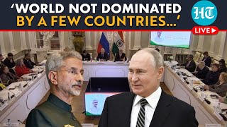 LIVE  ‘IndiaRussia Relationship Not Just About Politics Or Economy…’ Jaishankar After Putin Meet [upl. by Aryhs]