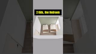 Maximize Small Bedrooms Smart Design for Two Kids [upl. by Ennaxor]