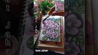 how to paint using watercolor watercolor flower painting easy paintings for beginners ❤️ [upl. by Three416]