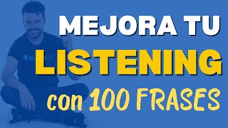 🦻MEJORA TU LISTENING 💤APRENDE INGLÉS MIENTRAS HACES OTRAS TAREAS ✅MÉTODO EFECTIVO 100 FRASES [upl. by Keppel953]