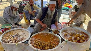 Shahzada Ojri Farosh  Goat Intestine  Shahzada Siri Paye Bajaur Mela  Boti ka Salan  Boti Masala [upl. by Derrik988]