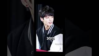 Jeon jungkook then to now bts jungkook jk [upl. by Tor798]