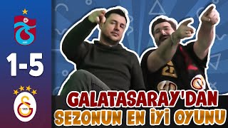 GALATASARAY KENDİNE GELDİ  TRABZONSPOR 15 GALATASARAY  MAÇ TEPKİ gerginfutbol [upl. by Mayrim]