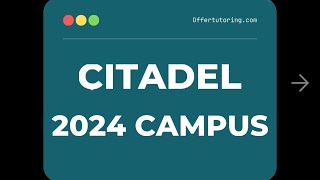 2024 Citadel Online Assessment  Coding Challenge Tutorials [upl. by Fidellia]