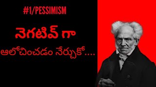 Philosophy Of Pessimism అంటే  Telugu Cynic [upl. by Jeff97]