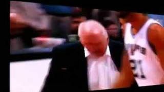 Greg Popovich Yells at Tony Parker [upl. by Ranita379]