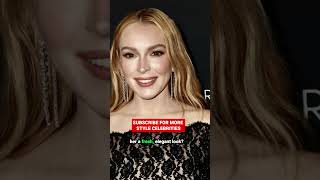 Lindsay Lohan goes blonde LindsaLohan celebritiesstyle [upl. by Washko581]