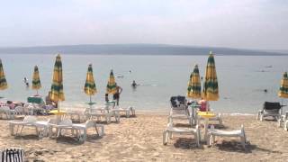 Der bekannte Sandstrand in Crikvenica Kroatien [upl. by Atiraj274]