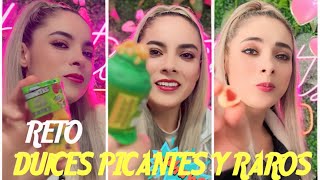 Dulces extraños y picantes vlog de retos divertidos challenge funnyvideo [upl. by Kere]