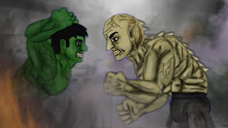 Abomination released  hulk vs Abomination [upl. by Asennav]