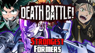 Strongest Formers  Death Battle Mashup [upl. by Bambie385]