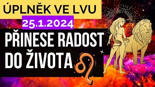 Úplněk ve Lvu 25124  horoskop dle astrologie hlas Ondřej Brož tipy pro osobní rozvoj [upl. by Libna]