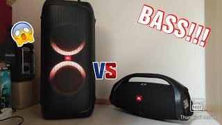 JBL PartyBox 310 VS JBL BoomBox 2 Sound comparison  100 Volume 😱🔥 [upl. by Tychon]