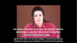 Declaración de MICHAEL JACKSON en 1993 Subtitulada en español [upl. by Aikemehs]