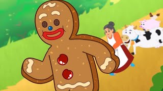 The Gingerbread Man  Fairy Tales and Bedtime Stories for Kids in English  Storytime [upl. by Alfonso]