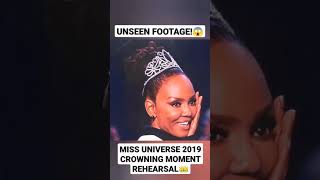 UNSEEN FOOTAGE MISS UNIVERSE 2019 CROWNING MOMENT REHEARSAL [upl. by Espy]