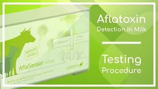 AflaSensor nova  Testing Procedure for Aflatoxin Detection in Milk [upl. by Ahseenak]