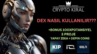 DEX NASIL KULLANILIR BONUS 100X POTANSIYEL 3 COIN [upl. by Letsou]