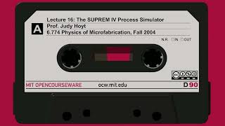 16 The SUPREM IV Process Simulator [upl. by Nomannic]