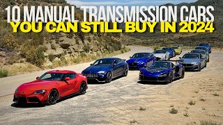 10 Manual Transmission Cars You Can Still Buy in 2024 [upl. by Imelda110]