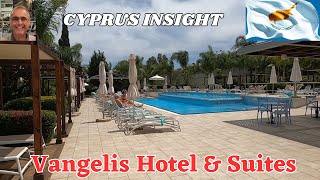 Vangelis Hotel amp Suites Protaras Cyprus  A Tour Around [upl. by Modnarb320]