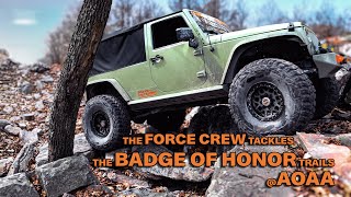 The Force Crew Tackles The Badge of Honor Trails at AOAA jeep jeepjk [upl. by Ferrel154]