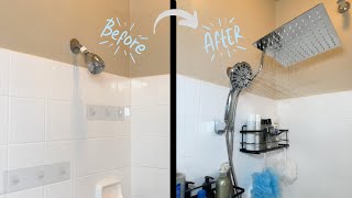 Upgrade your bathroom with this affordable Rainfall Shower Head System Review [upl. by Norted]