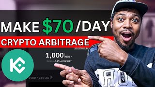 Crypto Arbitrage Trading Opportunity  Make 70 Per Day Using This Arbitrage Strategy [upl. by Anyzratak]