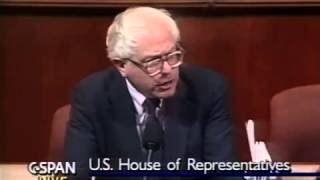 Bernie Sanders on Crime Punishment and Poverty 10221991 [upl. by Marti]