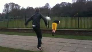 Funny Fail Ball Owns Kid [upl. by Amlev]