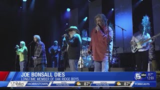 The Oak Ridge Boys Joe Bonsall dead at 76 [upl. by Eedya]