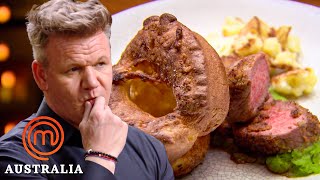 Gordon Ramsays British Box Challenge  MasterChef Australia  MasterChef World [upl. by Rrats]