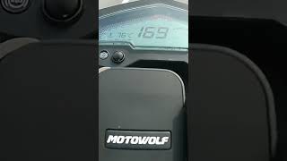 Zontes 310R Top Speed sorry for bad recording [upl. by Teleya]