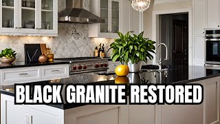 Restoring Jet Black Granite [upl. by Griggs]