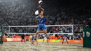 TOP 20 Crazy Actions Beach Volleyball  3rd Meter Spike  Best Block  Best Dig  Best Defense [upl. by Lavro173]