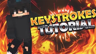 KEYSTROKES MOD Tutorial Bedwars auf Minesuchtnet [upl. by Dekow]