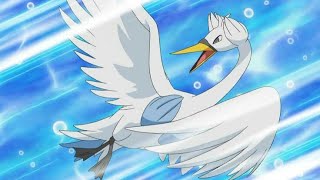 Ducklett amp Swanna All Moves Pokemon pokemon unovaregion [upl. by Willyt322]