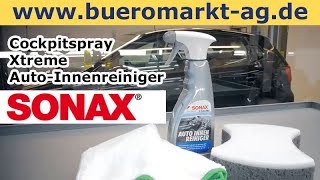 Cockpitspray Sonax Xtreme AutoInnenreiniger [upl. by Lorenzo]