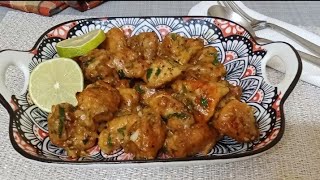 Garlic Butter Chicken Recipe  how to make butter garlic chicken  kitchen with farwa [upl. by Normandy]