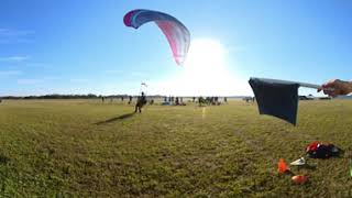 Paramotor STOL Demo in Wachula  Launch and Landing Wachula 360 [upl. by Philips]