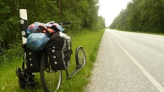 With a kickbike through the baltic states [upl. by Lachus]