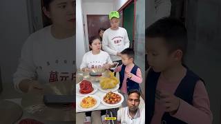 A STORY OF FAMILY 🤣🤣‼️ANURAGX ‼️comedy food shorts [upl. by Alleacim525]