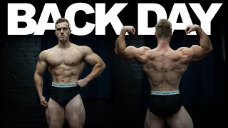 INSANE BACK DAY  PREPREP DIET PHYSIQUE UPDATE [upl. by Sarnoff]