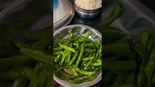 Chikkudi kaya curry food telugu telugufood viralvideo trending please subscribe [upl. by Arelc202]