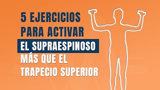 5 ejercicios para fortalecer el supraespinoso sin forzar el trapecio superior [upl. by Nnayhs743]