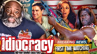 IDIOCRACY 2006  FIRST TIME WATCHING  MOVIE REACTION [upl. by Eimam]