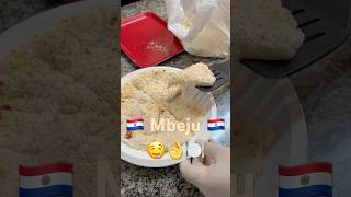 Mbeju Paraguay 🇵🇾 shorts paraguay comida streetfood foodie [upl. by Llennehc]