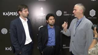 Day 6 Interview with Hikaru Nakamura and Alexander Grischuk [upl. by Burdelle]